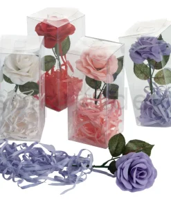 Flor de Jabón con Tiras