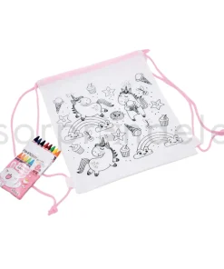 Bolsa Unicornios para Colorear