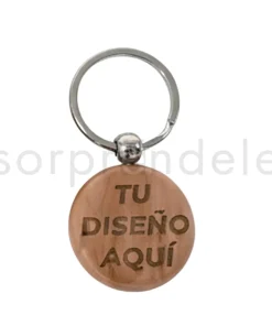 Llavero Madera Diseño Cliente