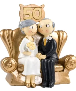 Figura de tarta Pop&Fun para celebraciones de Bodas de Oro