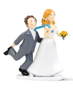 Figura para tarta de boda “Nos casamos… sí o sí”