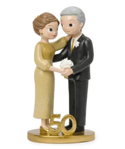 Figura pastel Pop & Fun de pie Bodas de Or