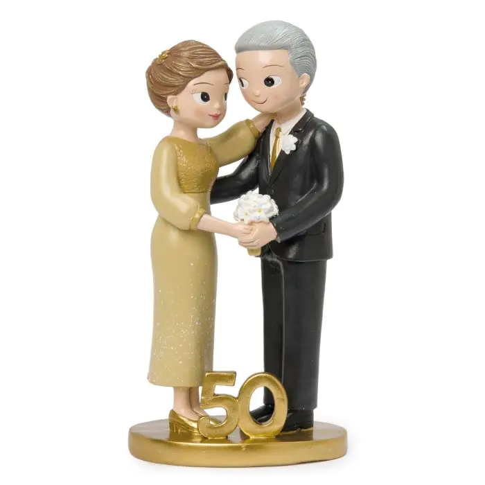 Figura pastel Pop & Fun de pie Bodas de Or