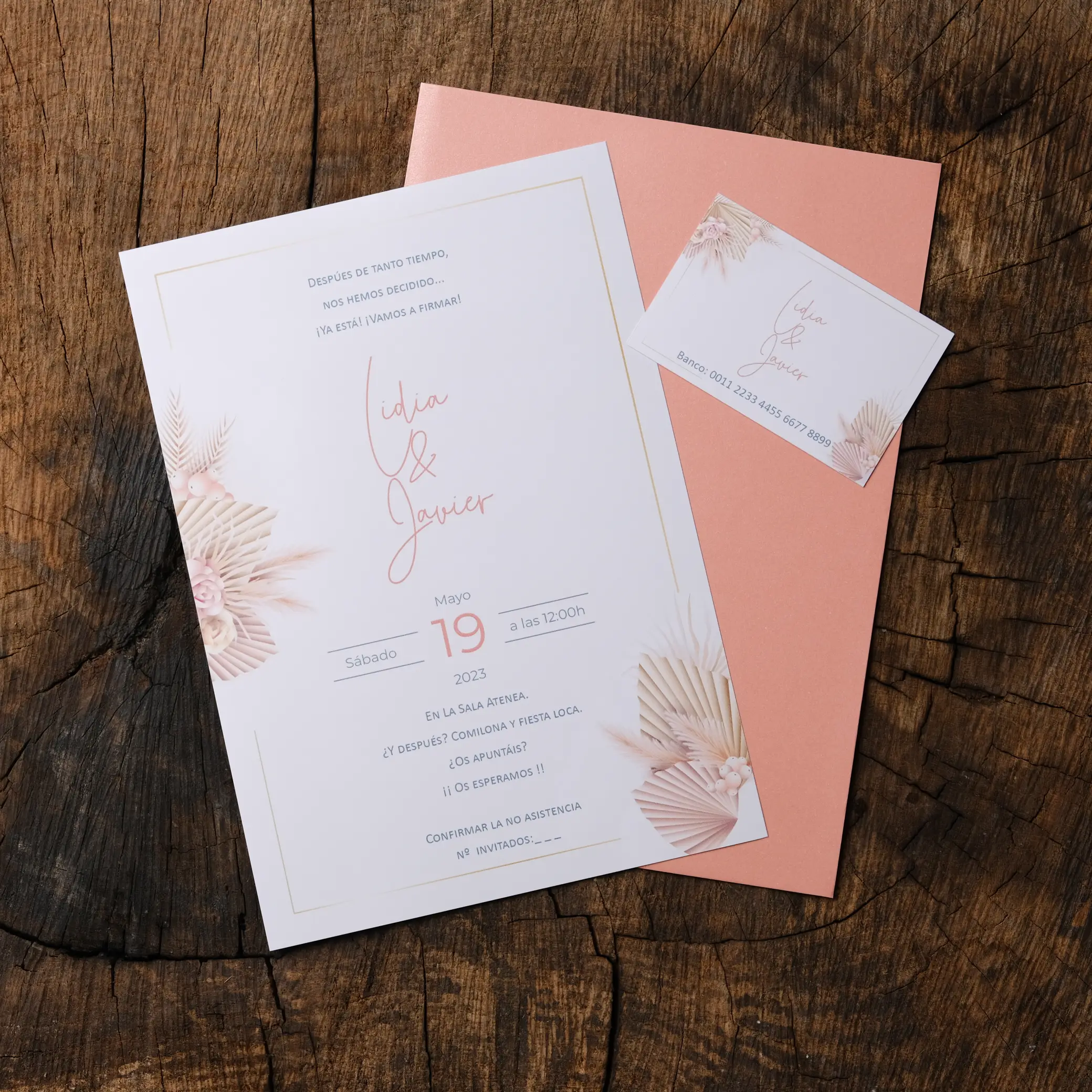 Invitación de Boda 027