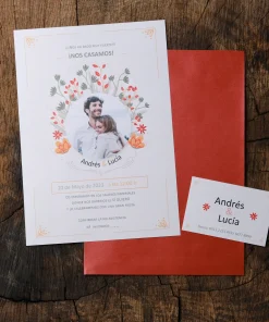Invitación de Boda 028