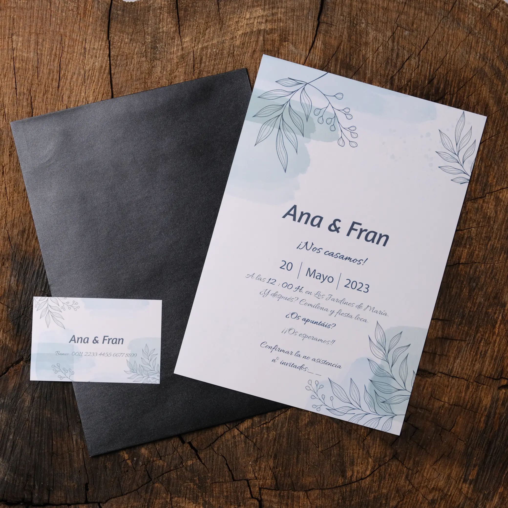 Invitación de Boda 029