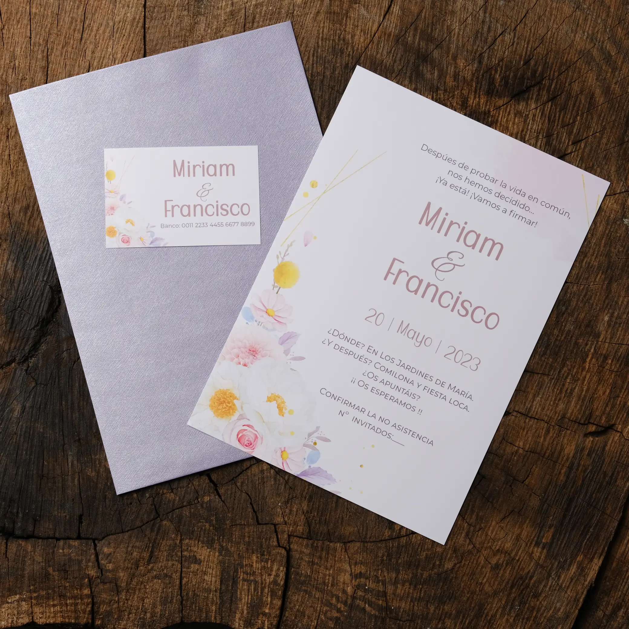 Invitación de Boda 038