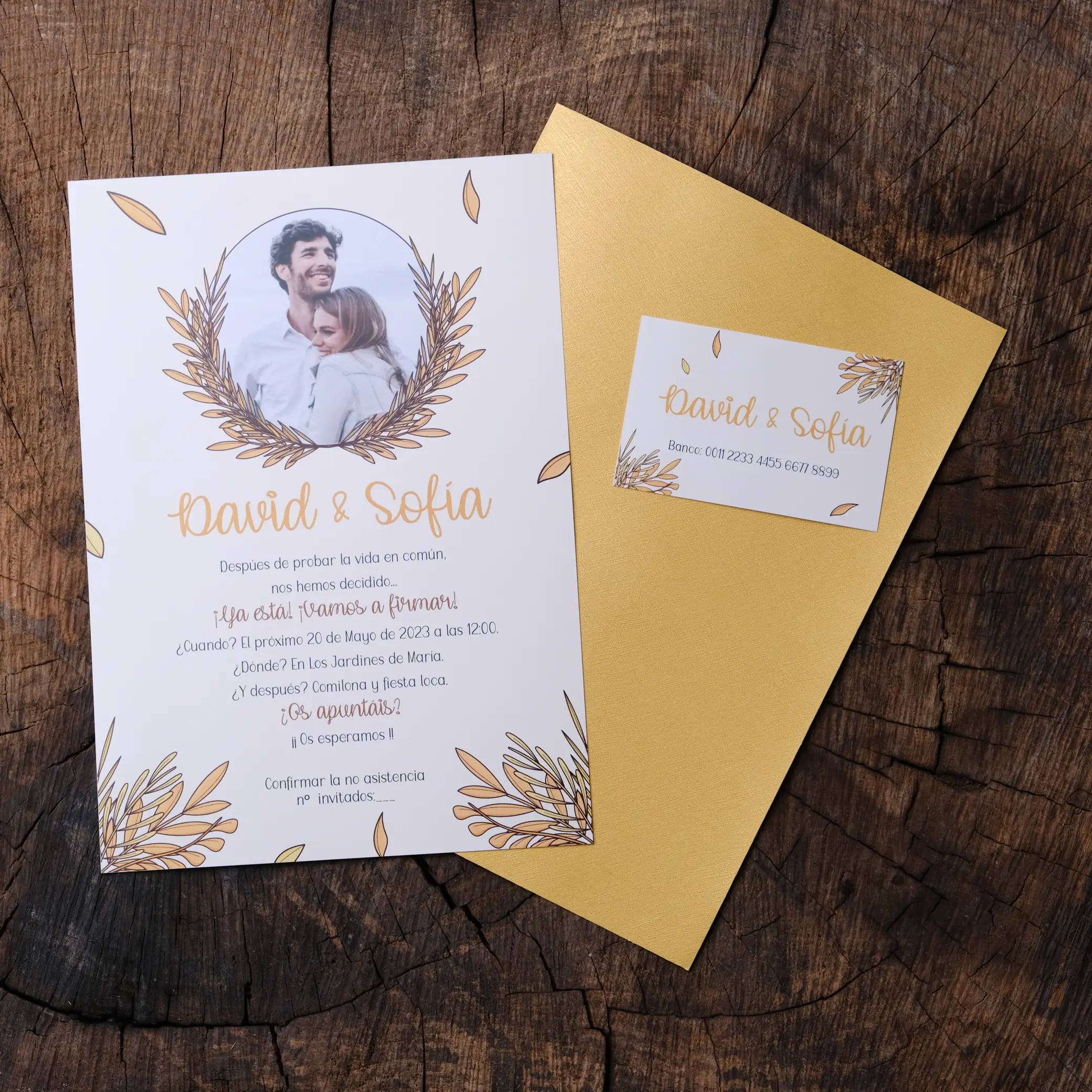 Invitación de Boda 040