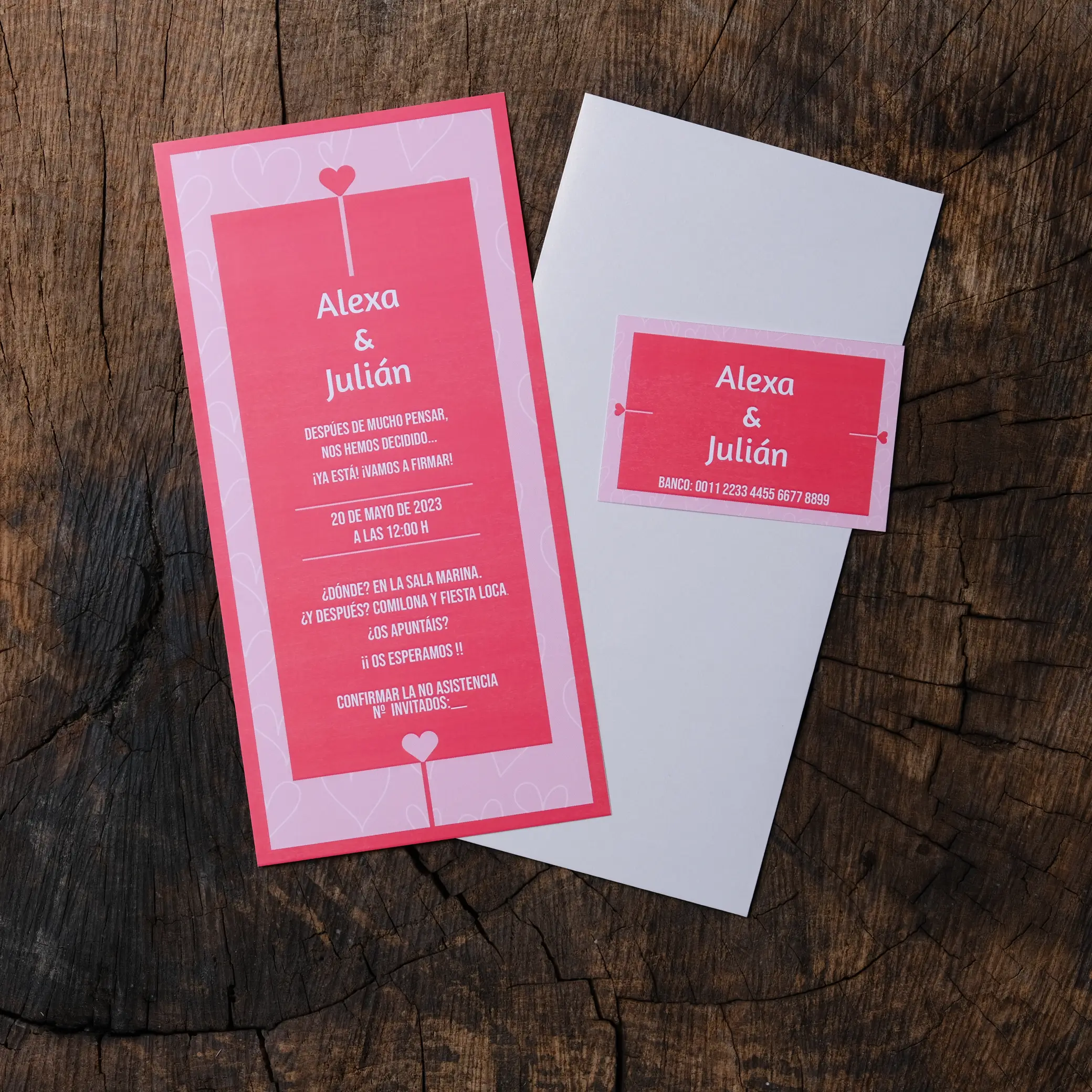 Invitación de Boda 046