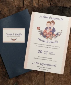 Invitación de Boda 064
