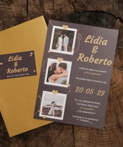Invitación de Boda 066