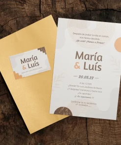Invitación de Boda 073