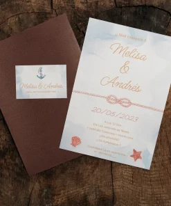 Invitación de Boda 075