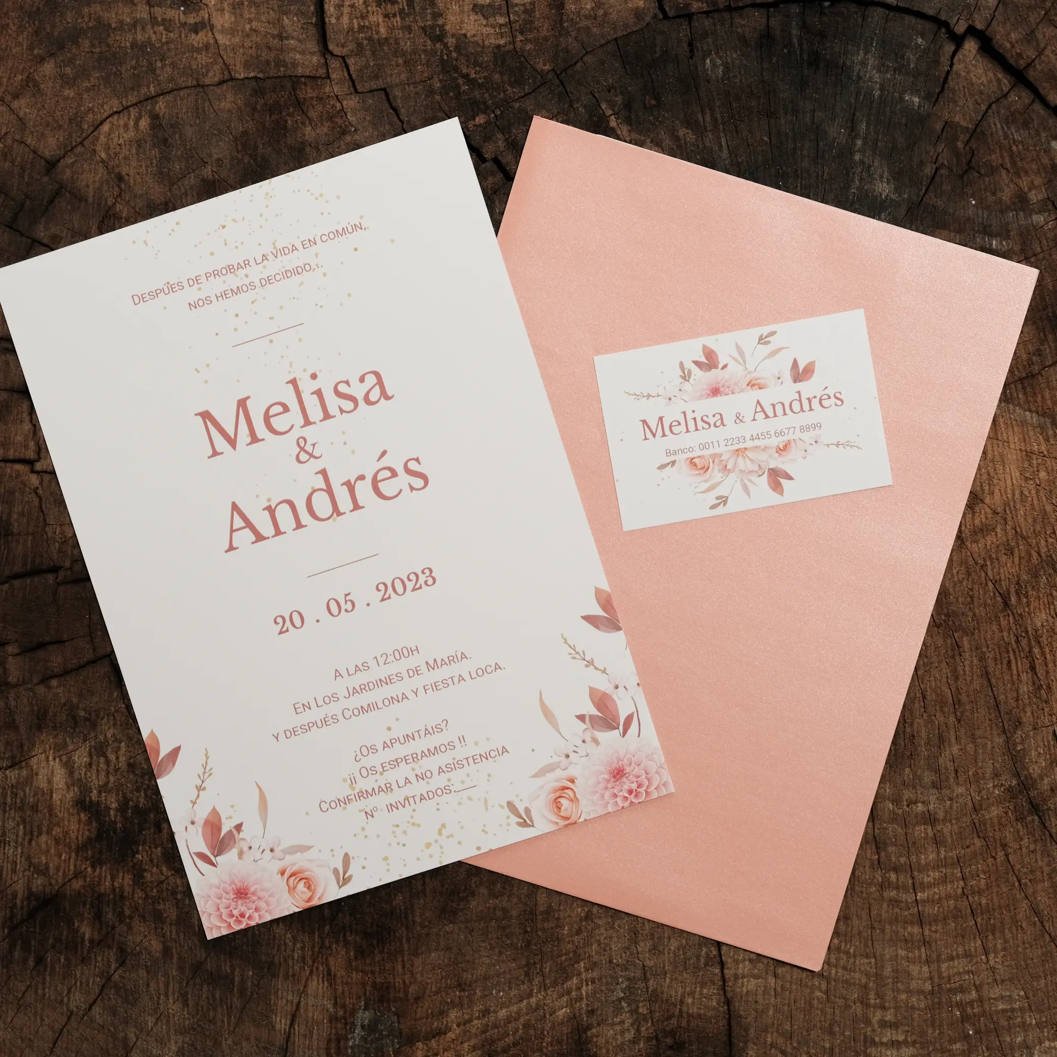 Invitación de Boda 076