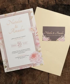 Invitación de Boda 087