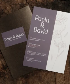 Invitación de Boda 091