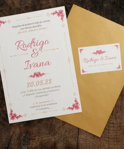 Invitación de Boda 095