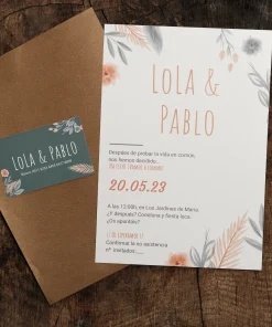 Invitación de Boda 097