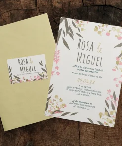 Invitación de Boda 099