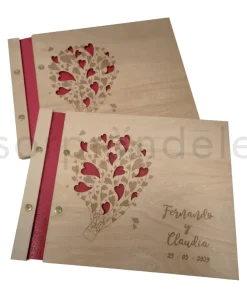 Libro de Firmas Madera