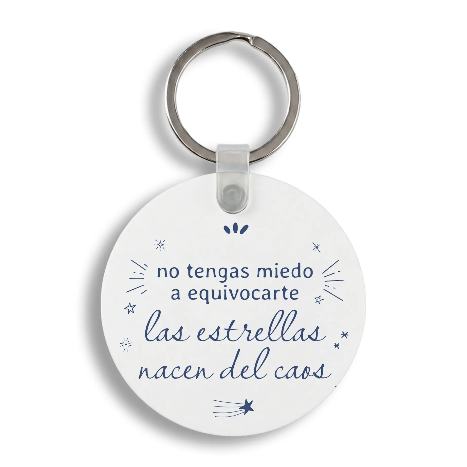 Llavero Metal Redondo Personalizado - Imagen 4