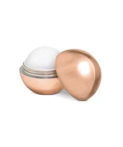 esfera de bálsamo labial metalizado