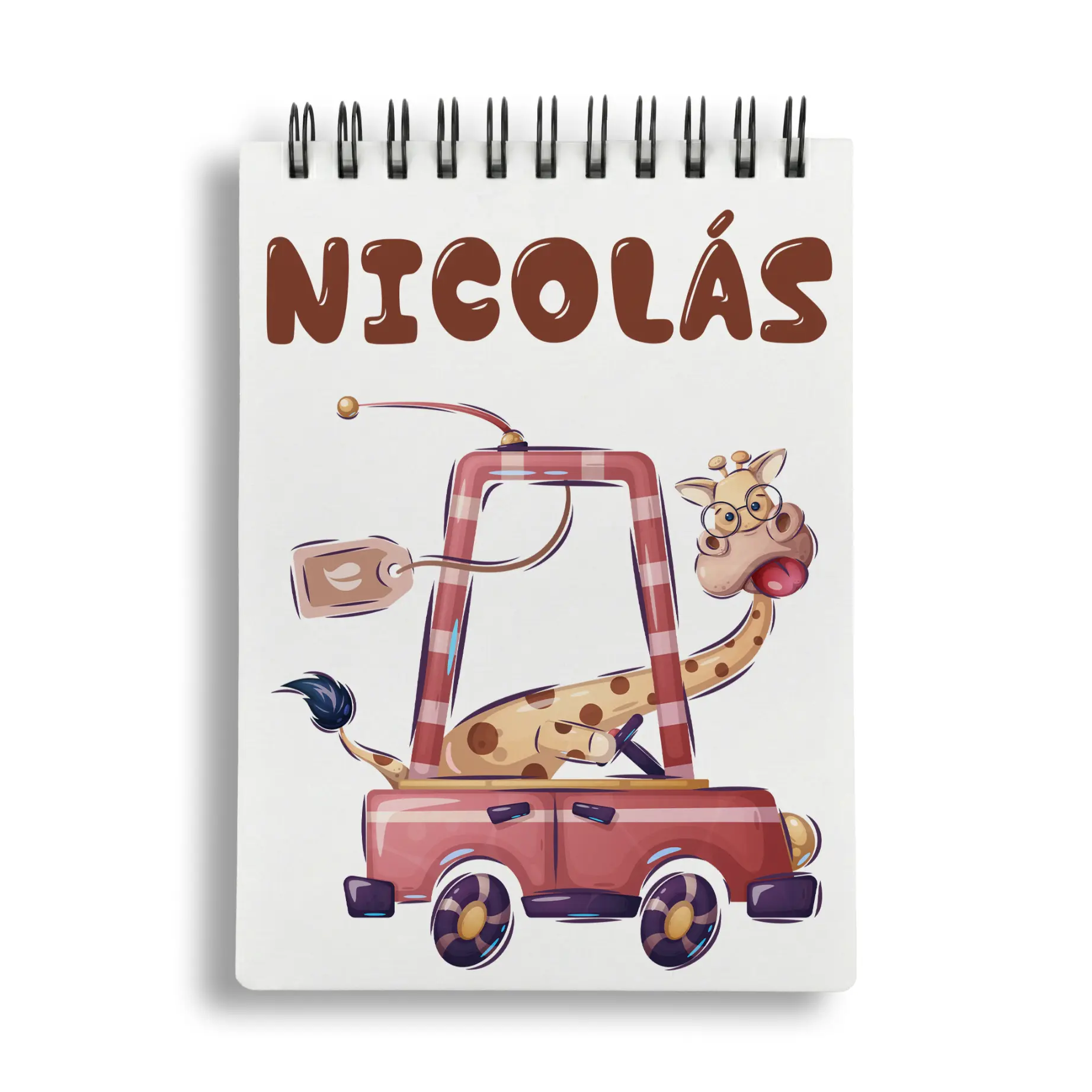 Bloc de Anillas A6 personalizado con diseño elegido - Imagen 2