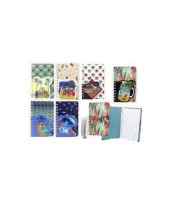 Libreta Doble Surfera con Anillas