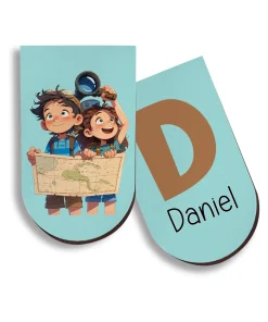 Alternative view of Marcapáginas Magnético personalizado con diseño elegido