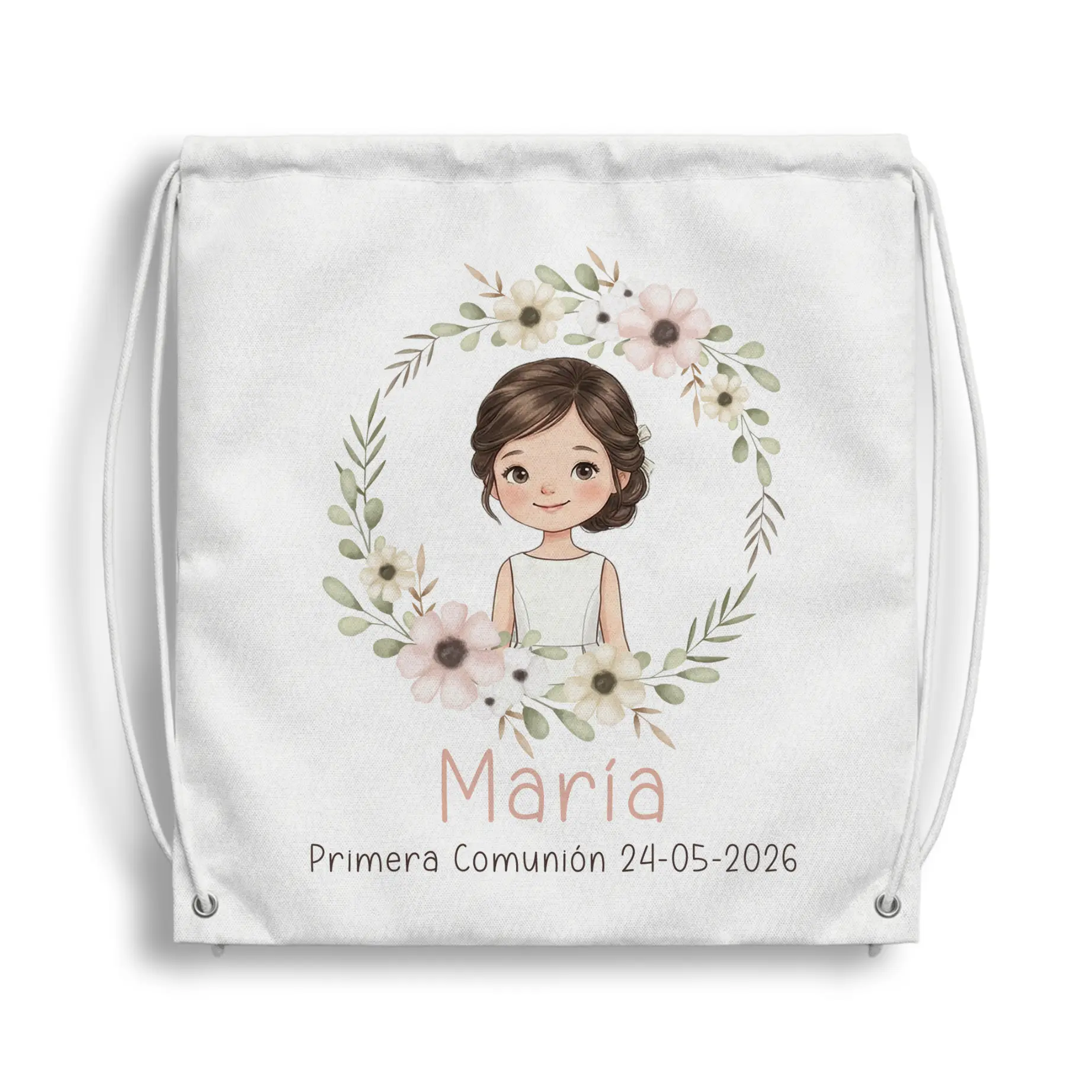 Mochila poliéster personalizada Niña Comunión - Imagen 2