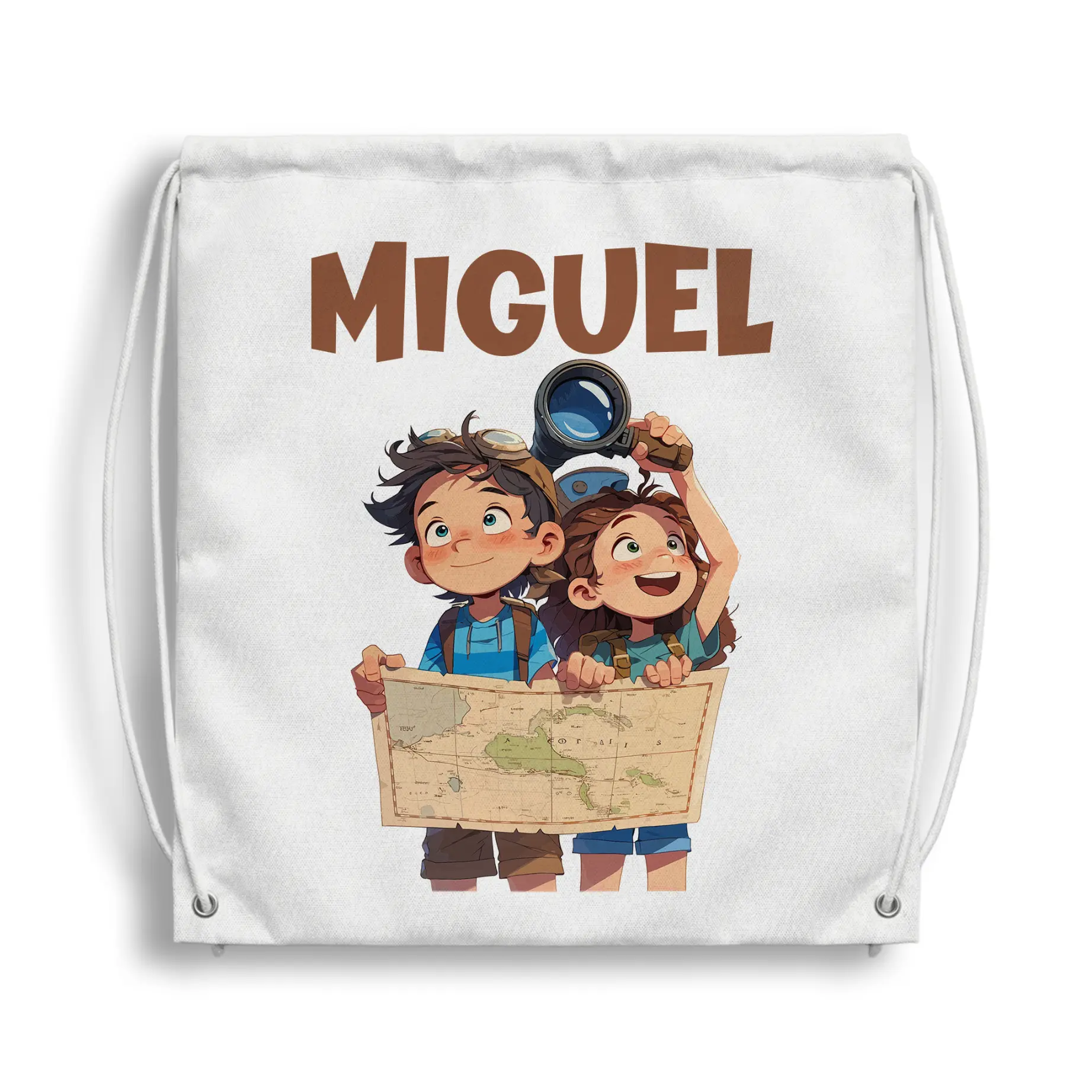 Mochila Poliéster personalizada con diseño elegido - Imagen 2