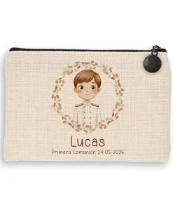 Alternative view of Monedero Lino Personalizado Niño Comunión