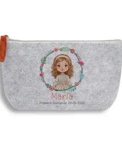 Alternative view of Neceser de Fieltro Personalizado Niña Comunión