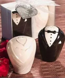 Salero y Pimentero Novios