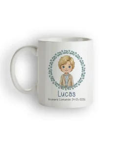 Alternative view of Taza Personalizada Niño Comunión
