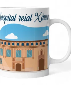 Taza Dibujo Xàtiva Hospital Reial