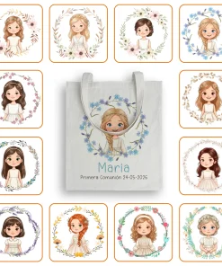Bolsa tote bag personalizada Niña Comunión